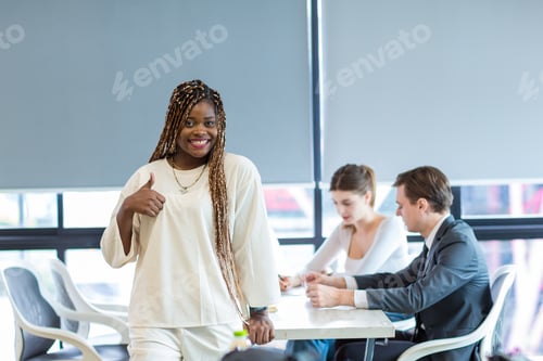 Preview: Business Woman work in the office