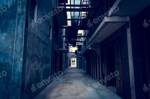 Preview: Alley way in Bangkok city