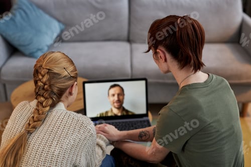 Preview: Family watching video message from father serving in military