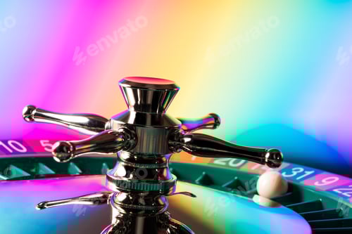 Preview: Roulette table close up at the Casino