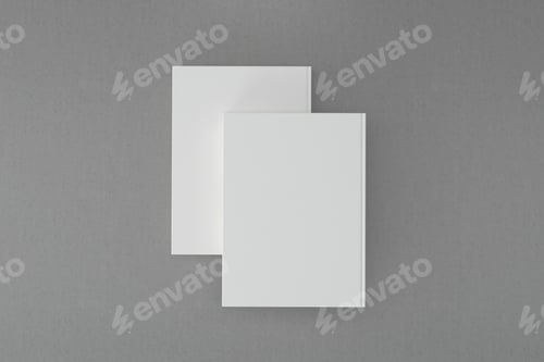 Preview: book, mockup, cover, textbook, realistic