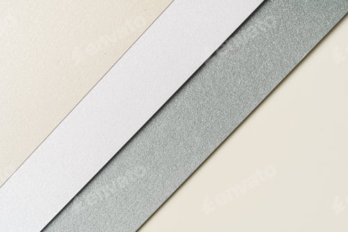 Preview: Paper samples for business and arts close up