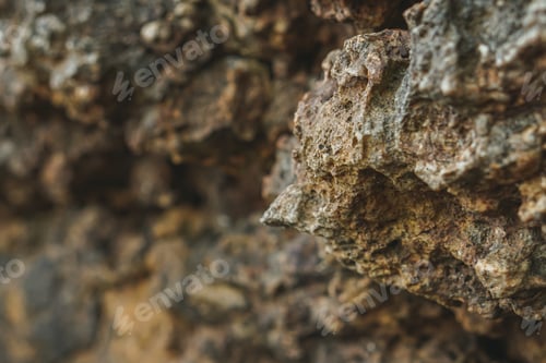 Preview: Abstract, grungy and textured surface of stone material. Nature detail of rocks.