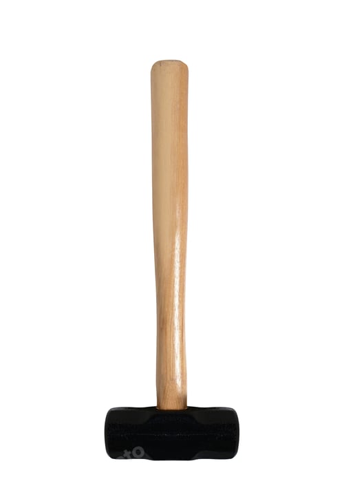 Preview: hammer on white background