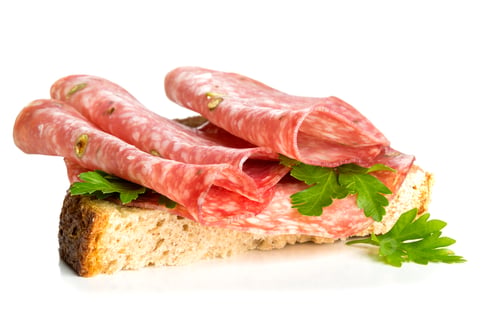 Preview: Sandwich with salami