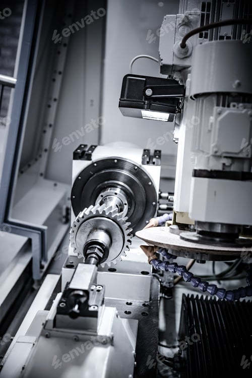 Preview: Metalworking CNC milling machine.