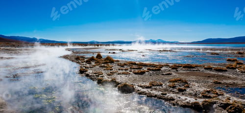 Preview: Steam Springs Geothermal Field On Altiplano