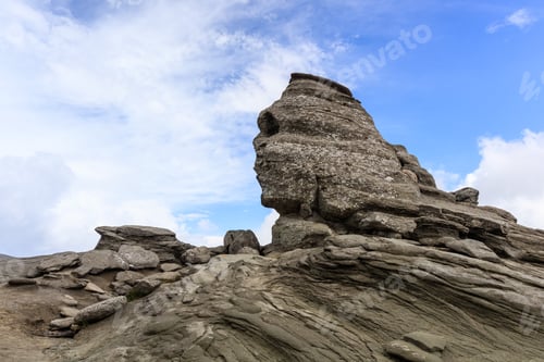 Preview: Sphinx rock in Bucegi Mountains Carpathians Romania