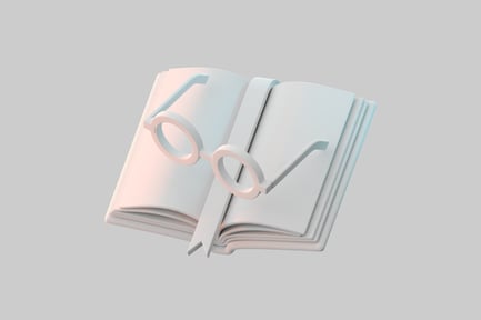 Preview: Open book and reading glasses