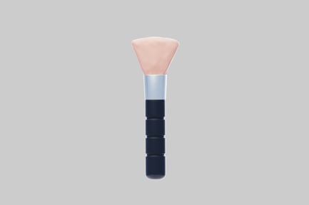 Preview: Abstract sculpted makeup brush