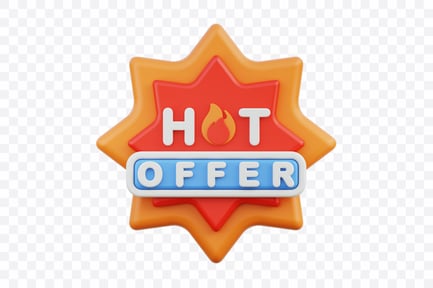 Preview: Hot Offer Star Badge