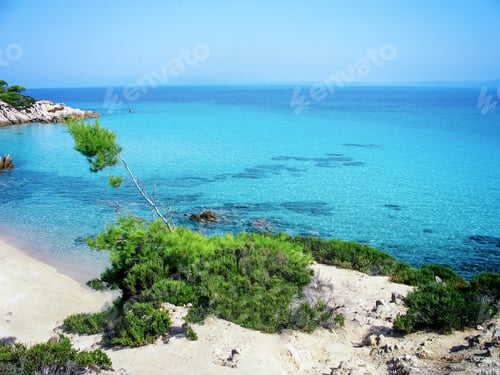 Preview: Beautiful seascape view in the summer day.