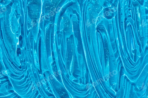 Preview: Hyaluron acid for skin care with collagen and retinol. Serum texture, clear gel with bubbles