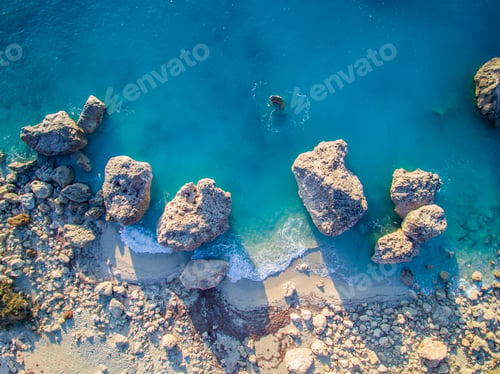 Preview: Pefkoulia beach in Lefkada at sunset