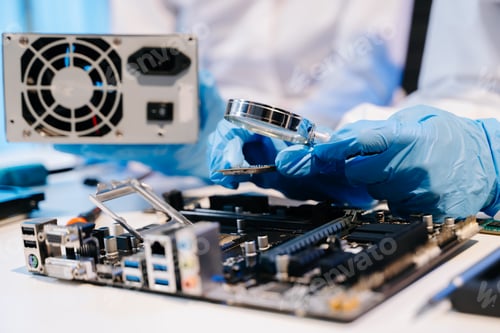 Preview: Electronics technician, electronic engineering electronic repair, electronics measuring and testing,