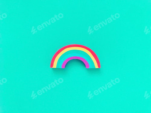 Preview: Vibrant colorful rainbow