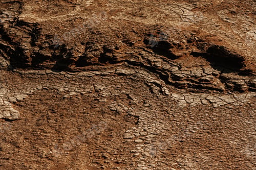 Preview: Dry ground, sand in the Africa. Close up view