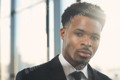 Preview: Bearded African businessman
