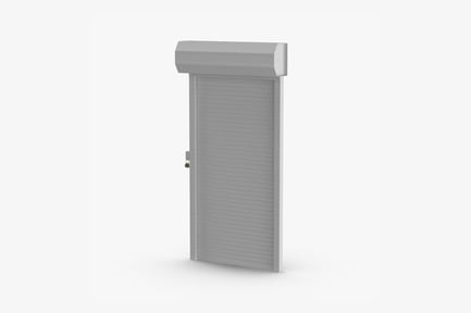 Preview: Industrial Rolling Gate for Storefront Security