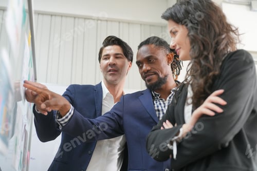 Preview: Colleagues in brainstorming meeting