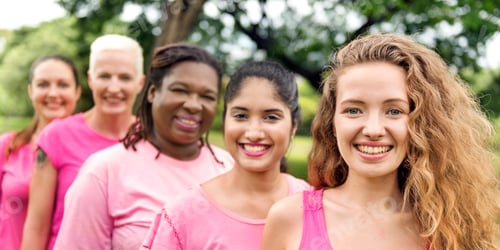 Preview: Women Breast Cancer Support Charity Concept