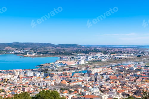 Preview: Sete in France, aerial view