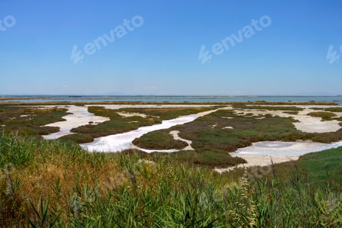 Preview: Salt flats at Margherita di Savoia, Apulia, Italy