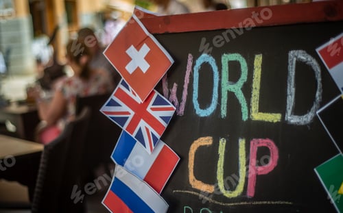 Preview: World Cup Football Sign