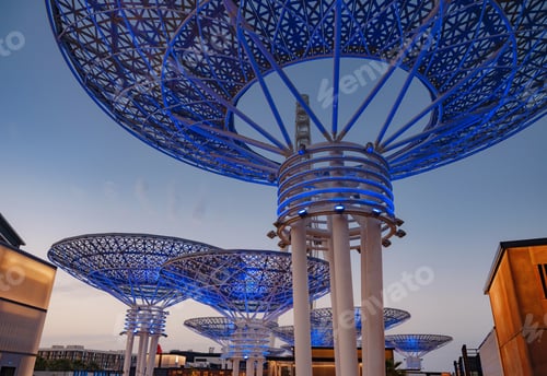 Preview: Dubai, United Arab Emirates, March 26, 2023: Bluewaters island