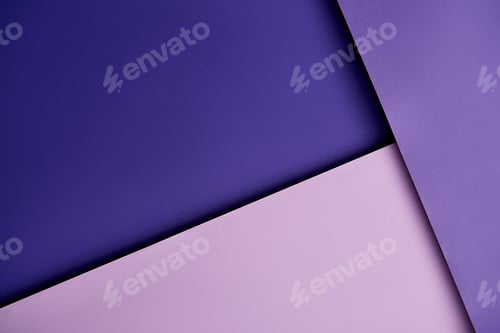 Preview: Abstract background with paper sheets in purple tones