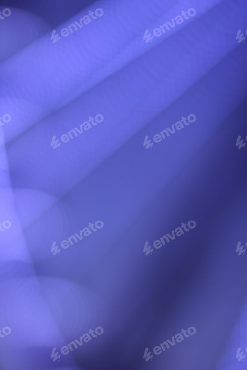 Preview: Blue, Red, Yellow, Blue, White Blurred Festive Bokeh Background With Stars For Christmas