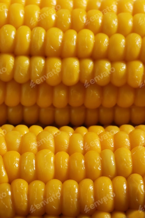 Preview: Cooked corn, healthy vegan snack
