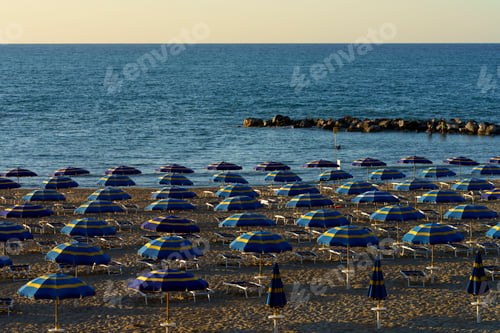 Preview: Beach of Termoli, city in Campobasso province, Molise, Italy