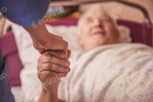Preview: Old man in hospital