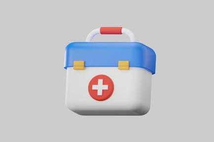 Preview: Cartoon first aid kit medical