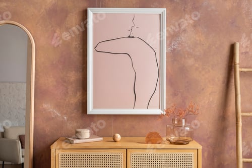 Preview: Creative composition vintage living room