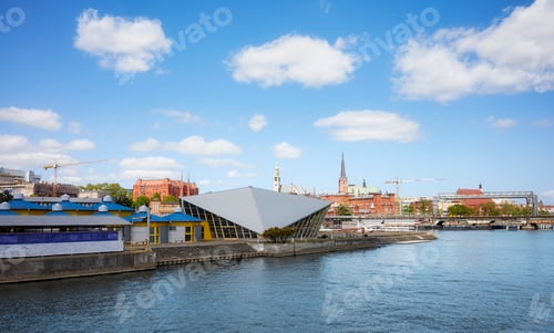 Preview: Downtown Szczecin by Odra River, Poland
