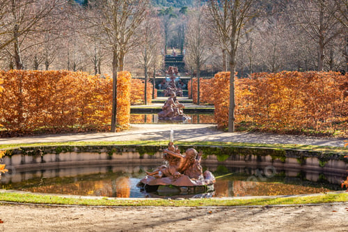 Preview: Gardens of La Granja de San Ildefonso, Segovia, Castilla y Leon, Spain