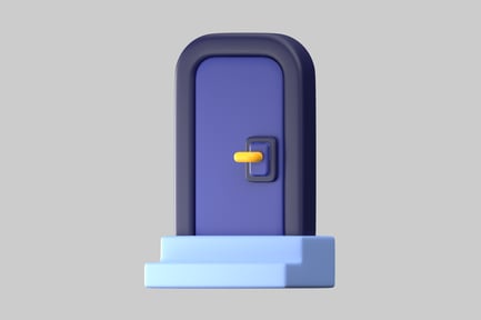 Preview: Stylized office door