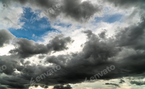 Preview: colorful dramatic sky with cloud at sunset.