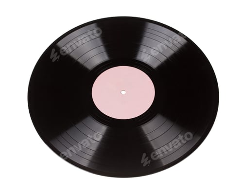 Preview: black vinyl record