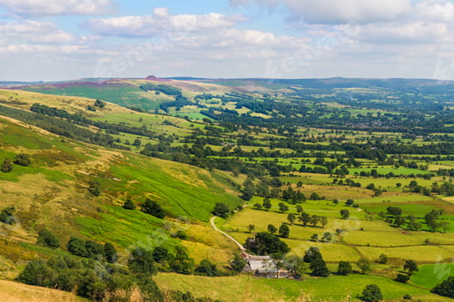 Preview: Mam Tor hill near Castleton and Edale in the Peak District Park