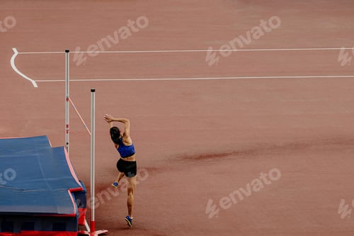 Preview: high jump girl athlete