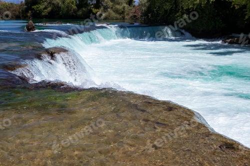 Preview: Manavgat waterfall Manavgat River is near the city of Side