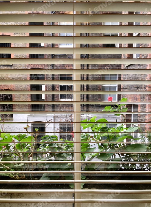 Preview: Looking through window on rainy day