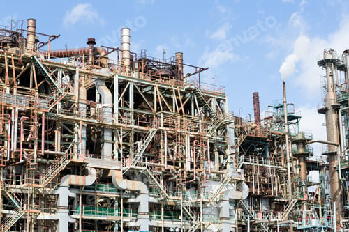 Preview: Petrochemical industrial plant