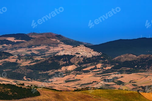 Preview: Country landscape near Rocchetta Sant Antonio, Apulia, Italy