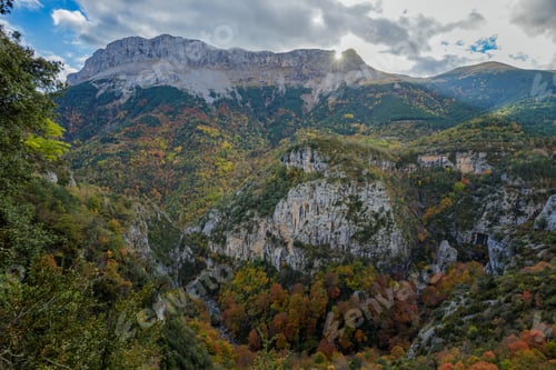 Preview: View of the Escuain gorge from Revilla viewpoint