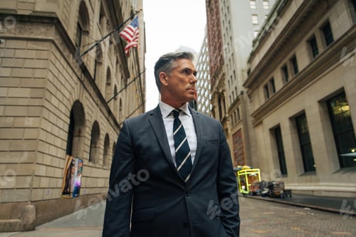 Preview: Senior businessman in New York