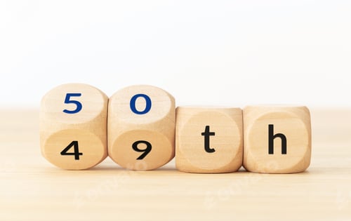 Preview: Turning 50 years old concept